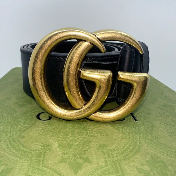 Gucci Black Marmont Size 85 - Picture 3 of 5